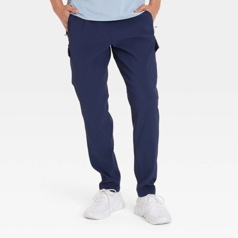 All in Motion Men's DWR Pants Navy Blue Size XL New With Tags